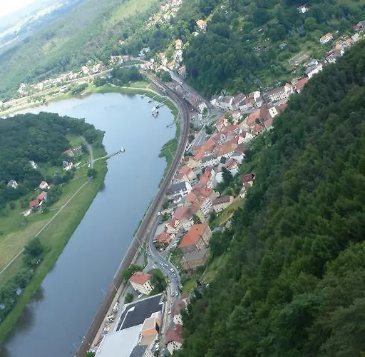 شقة Feriendomizil Elbsandsteingebirge كونيجشتاين آن دير إلب