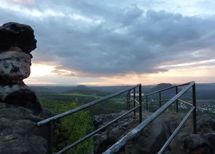 Feriendomizil Elbsandsteingebirge شقة *
